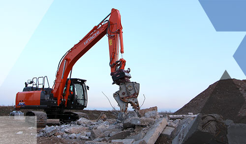 05. Demolition excavators
